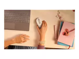 LOGITECH Signature M650 for Business Mouse wireless Bluetooth 2.4 GHz Bolt USB receiver off-white