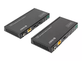 DIGITUS HDBaseT HDMI Extender Set 150m 4K/60Hz 18Gbps YUV 4:4:4 HDR