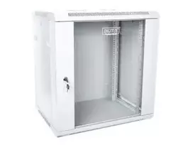 DIGITUS DN-W19 12U/450 Wallmount cabinet 12U 600x450mm grey RAL 7035