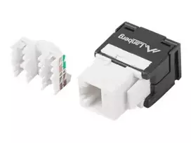 LANBERG KSU6-2000 Keystone Toolless Module RJ45->LSA 180deg UTP Cat.6