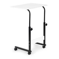 Nešiojamo kompiuterio staliukas reguliuojamo aukščio ModernHome PJJCT0135-60B, 59.5 cm x 39.5 cm, 62.5 - 83 cm, balta sp./juoda sp.