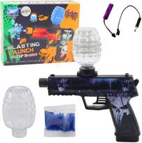 Lean Toys Skull Automatinė vandens gelio rutulinio ginklo kaukolė