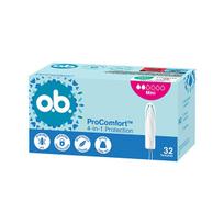 Higieniniai tamponai O.B. ProComfort 4in1, Mini, 32 vnt.