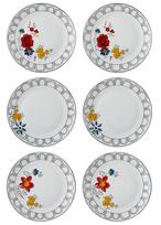 Lėkščių rinkinys pietų Hermia DNR0054, 27 cm x 27 cm x 2 cm, įvairių spalvų