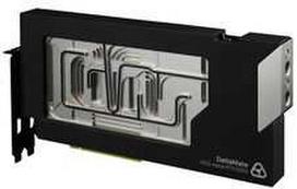 Thermal Grizzly DeltaMate GPU-Wasserkühler für Astral RTX 5090, ARGB, mit Backplate - Acryl, juodas
