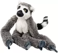 Lean Toys Pliušinis žaislas - lemūras, 35 cm