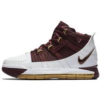 Nike LeBron 3 Christ The King 2018 BQ2444-100 42 raudona/auksas
