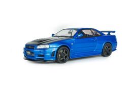 Diecast Modelis Solido S4318202 Nissan Skyline Gt-R (R34) Z-Tune Bayside Blue 1998 1/43