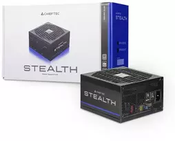 Maitinimo Šaltinis - Chieftec Stealth 1000W SPX-1000-FC, 80 PLUS Platinum, Visiškai Modulinis, Juodas