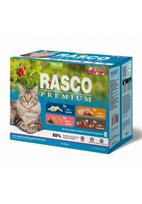 Konservų rinkinys sterilizuotoms katėms Rasco Premium Sterilised 12 x 85 g