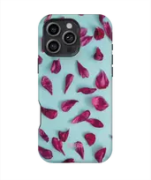 Coveris Telefono dėklas Magsafe "Violetinė Petals" iPhone 12-17, Samsung S22-26, Google Pixel 10/Pro/ProXL modeliams
