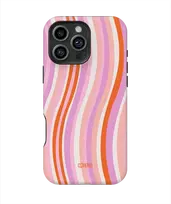 Coveris Telefono dėklas Magsafe "Rosewaves" iPhone 12-17, Samsung S22-26, Google Pixel 10/Pro/ProXL modeliams