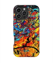 Coveris Telefono dėklas Magsafe "Sunset" iPhone 12-17, Samsung S22-26, Google Pixel 10/Pro/ProXL modeliams