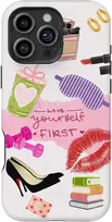 Coveris Telefono dėklas Magsafe "Love Yourself" iPhone 12-17, Samsung S22-26, Google Pixel 10/Pro/ProXL modeliams