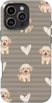 Coveris Telefono dėklas Magsafe "Woof" iPhone 12-17, Samsung S22-26, Google Pixel 10/Pro/ProXL modeliams