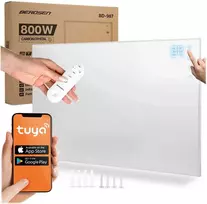 Berdsen BD-987 infraraudonųjų spindulių šildytuvas 800 W su WiFi pulteliu ir programėle