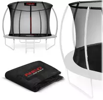 Vidinė tinklinė apsauga batutui Neo-Sport 252 cm (8 ft), 6 polių