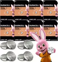 Elementai Duracell CR1220, 3V, 8vnt.