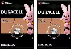 Elementai Duracell CR1632, 3V, 2vnt.