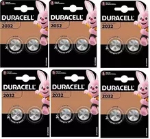 Elementai Duracell CR2032, 3V, 12vnt.