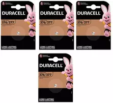 Elementai Duracell 377/376 (SR626SW), 1.55V, 4vnt.