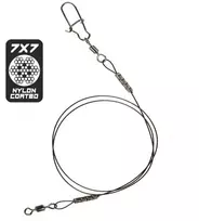 Pavadėlis Lucky John Pro 7x7 Coated 30cm 12kg