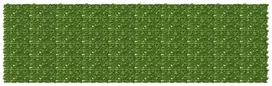 Balkono ekranas su lapais Žalia ir geltona 500 x 150 cm