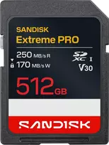 Atminties kortelė SanDisk Extreme Pro 512GB SDXC UHS-I