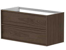 Spintelė po stalviršiu Kame HOME, BUC/10-3DR/N07-HM, 100 cm, Rudo ąžuolo faneruotė