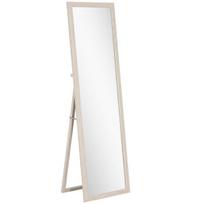 Pilno ilgio veidrodis, 160x50 cm, balta, saugus stiklas