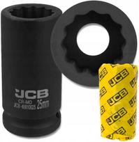 Jcb giluminis 12-kampis 3/4" smūginis antgalis 25mm Cr-mo