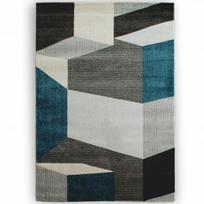 Geometrinis modernus kilimas Seta Hali Lara 80 x 150 cm įvairiaspalvis