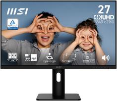 Monitorius MSI MSI PRO MP273UP E6 68,6 cm (27") 3840 x 2160 px 4K Ultra HD Black | PRO MP273UP E6 | 4711377373975