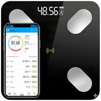 Vonios svarstyklės SMART Slim, 180 kg, 31 funkcija, Android/iOS