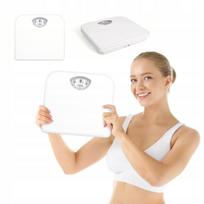 Mechaninės vonios svarstyklės IZ9201, iki 130 kg, baltos