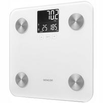 Voninė svarstyklė Sencor SBS6025WH, stiklinė, 180 kg, BMI funkcija