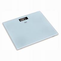Elektroninės vonios svarstyklės ELDOM, LCD ekranas, stiklinės, 150 kg, baltos
