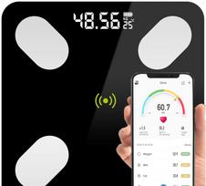 Vonios svarstyklės Maxero Smart, 180 kg, Bluetooth