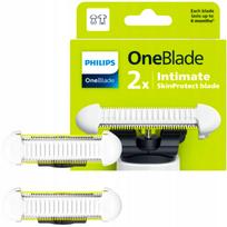 PHILIPS ONEBLADE skutimosi peiliukai intymioms zonoms, 2 vnt.