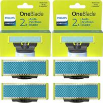 4 vnt. PHILIPS ONEBLADE peiliukai jautriai odai