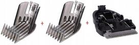 Keičiamos dangteliai ir peiliukai Philips QC5105, QC5115, QC5120, QC5125, QC5130, QC5135 kirpimo mašinėlėms, 2 vnt.