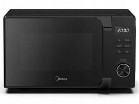 Mikrobangų krosnelė MIDEA AG20CF2EBK, 20 l, 700 W, su griliu, juoda, su ekranu