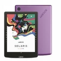 Elektroninė skaityklė inkBOOK Solaris Color Violet, suderinama su Legimi, EmpikGo, Kindle
