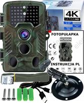 Miško stebėjimo kamera 4K UltraHD, 50 Mpx, Menu PL