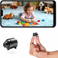 Mini slapta Full HD WiFi kamera su garso įrašu, USB stebėjimui