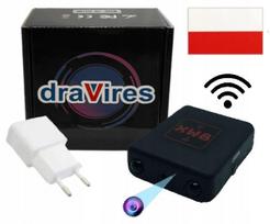 Mini slapta IP WiFi kamera draVires su judesio jutikliu