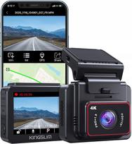 Automobilinė vaizdo kamera Kingslim, WiFi, 4K, naktinis matymas