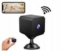 Mini WiFi slapta kamera su judesio jutikliu namams
