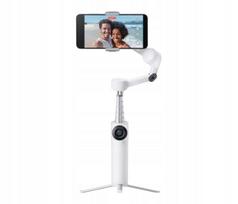 Stabilizatorius Insta360 Flow 2, balta, standartinis rinkinys