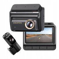Automobilinė vaizdo registratorius DDPAI Z90 Pro 4K HDR su GPS, priekinė ir galinė kamera